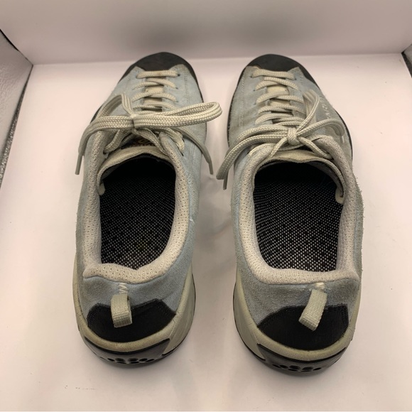 SCARPA Mojito Lake Blue Suede Canvas Outdoor Hiking Climbing Shoes Sz EU40 US7.5 - Picture 5 of 11